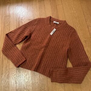 Madewell Cropped Ribbed Crewneck